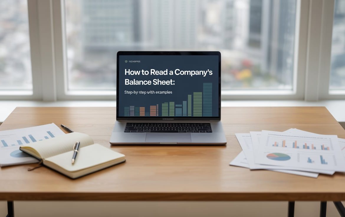 How to Read a Company’s Balance Sheet: Step-by-Step with Examples