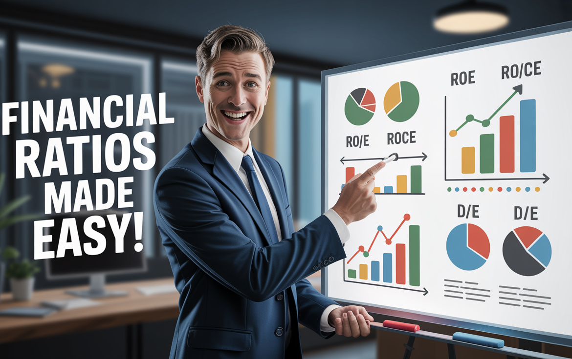 Key Financial Ratios Explained Simply (ROE, ROCE, D/E & More)