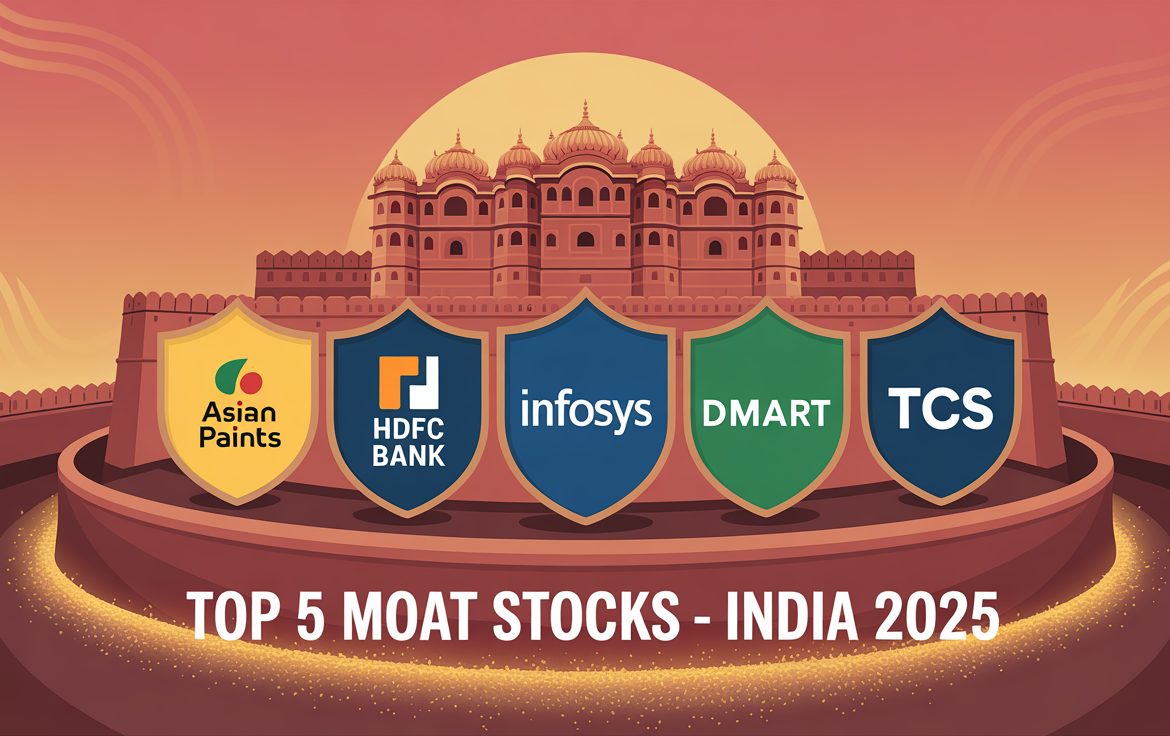 Top 5 Indian Companies with Durable Moats (2025)