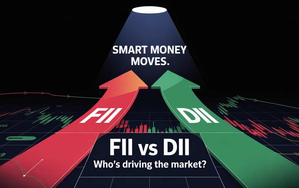 Secrets of Smart Money: How FII & DII Data Reveal Market Direction