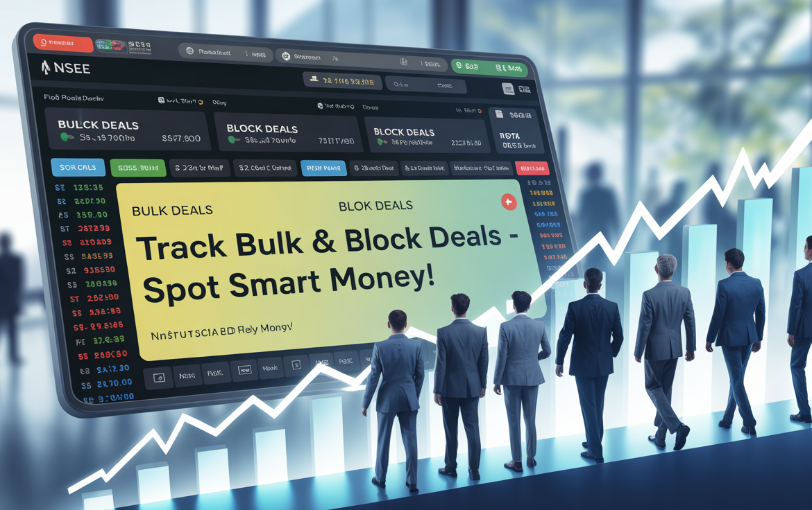 Understanding Institutional Buying: How to Track Bulk & Block Deals in the Indian Stock Market