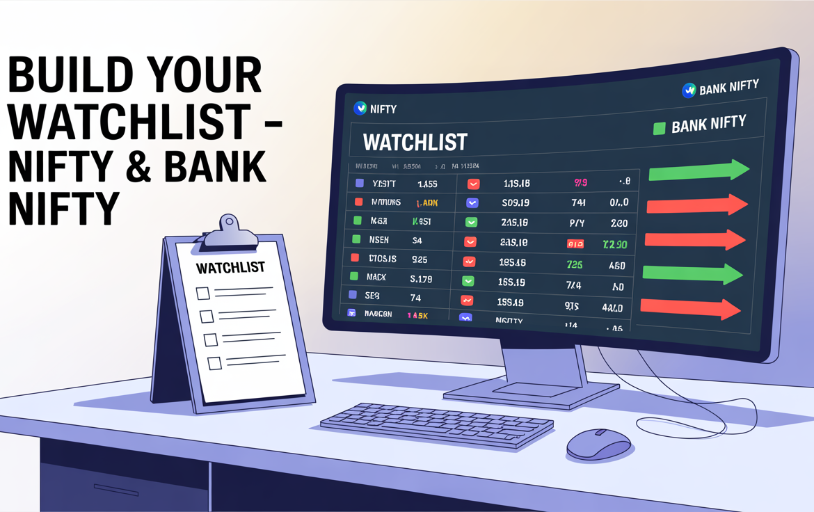 How to Build a Trading Watchlist for Nifty 50 and Bank Nifty