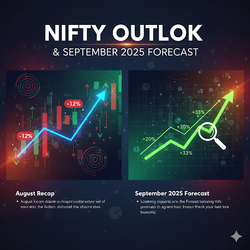 Nifty Outlook – August Recap & September 2025 Forecast