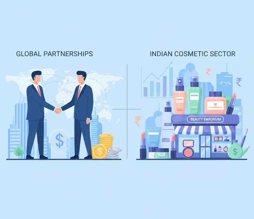 How Global Partnerships and MNCs Influence Cosmetic Stocks in India