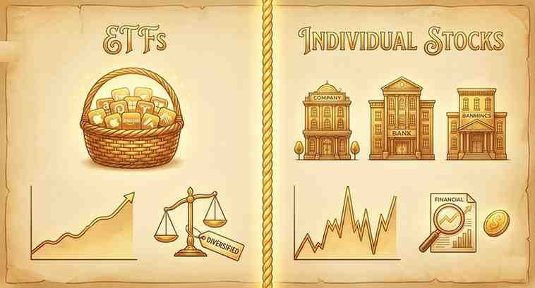 ETF vs Stocks Explained: Key Differences Every Investor Should Know