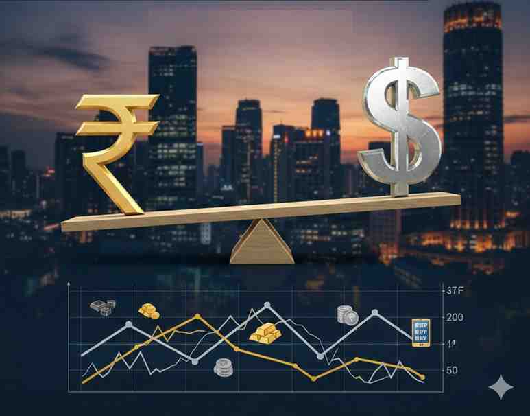 How Rupee–Dollar Movement Affects Gold and Silver ETF Returns in India