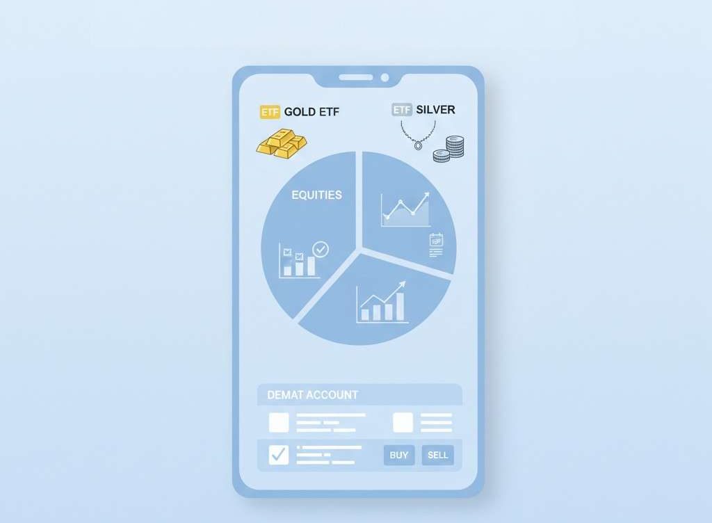 Why Gold and Silver ETFs Are Important for Portfolio Diversification in India