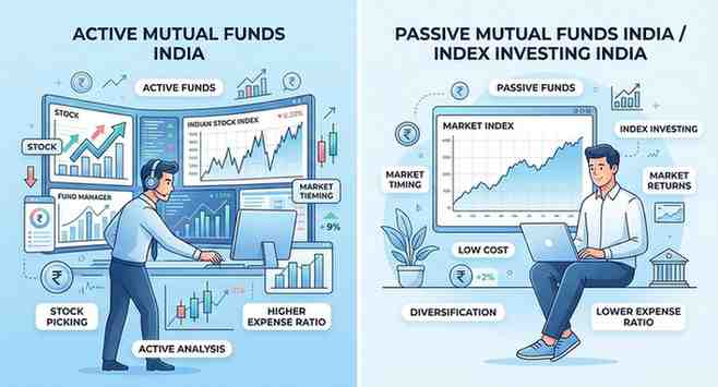 Active vs Passive Investing in India: Key Differences Explained