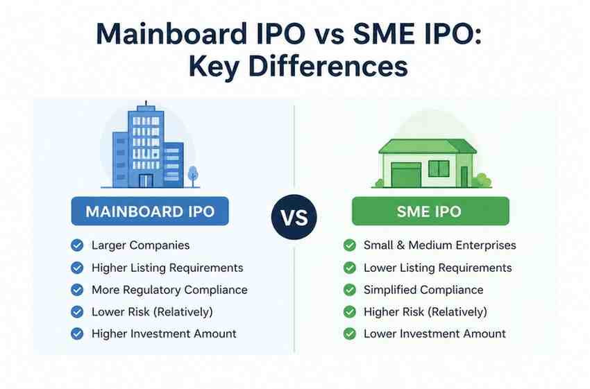 Mainboard IPO vs SME IPO