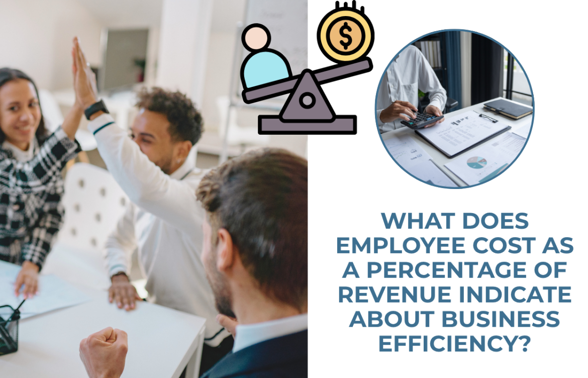 What Does Employee Cost as a Percentage of Revenue Indicate About Business Efficiency?
