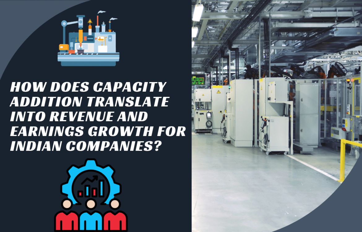 How Does Capacity Addition Translate into Revenue and Earnings Growth for Indian Companies?