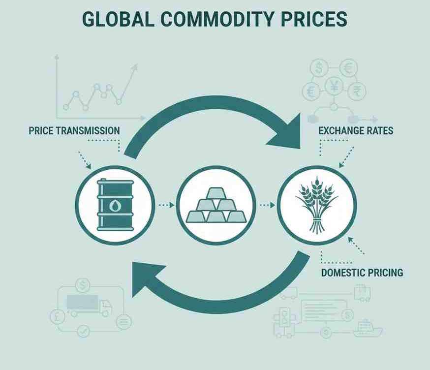 How Global Commodity Prices Influence Quoted Prices in India