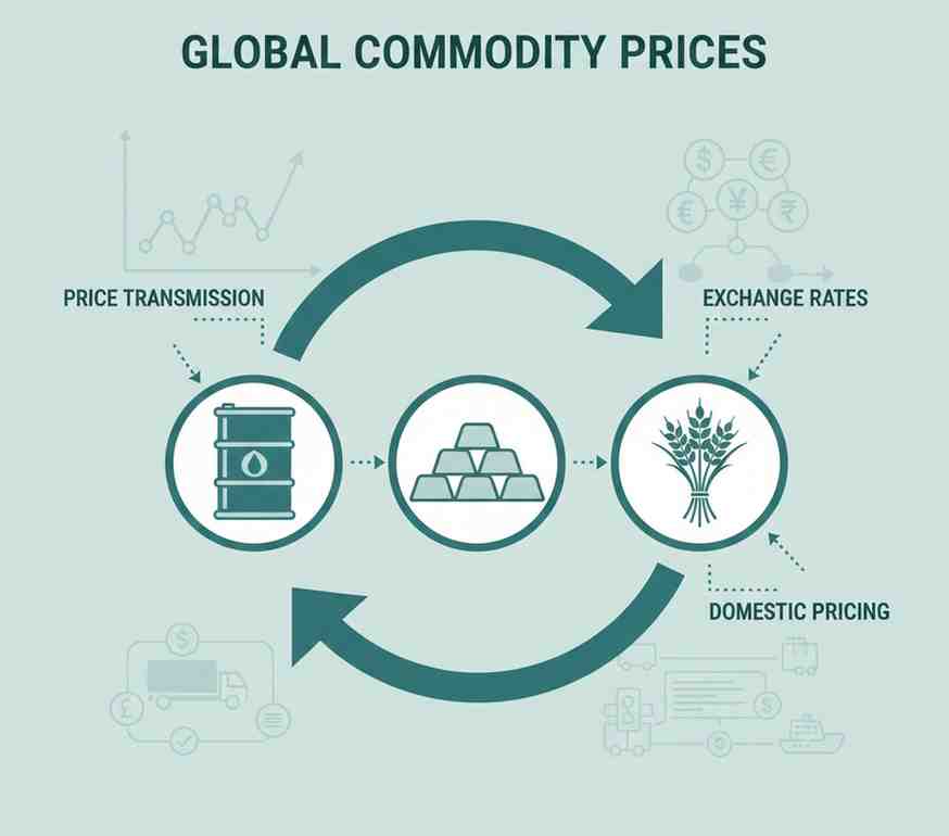 How Global Commodity Prices Influence Quoted Prices in India