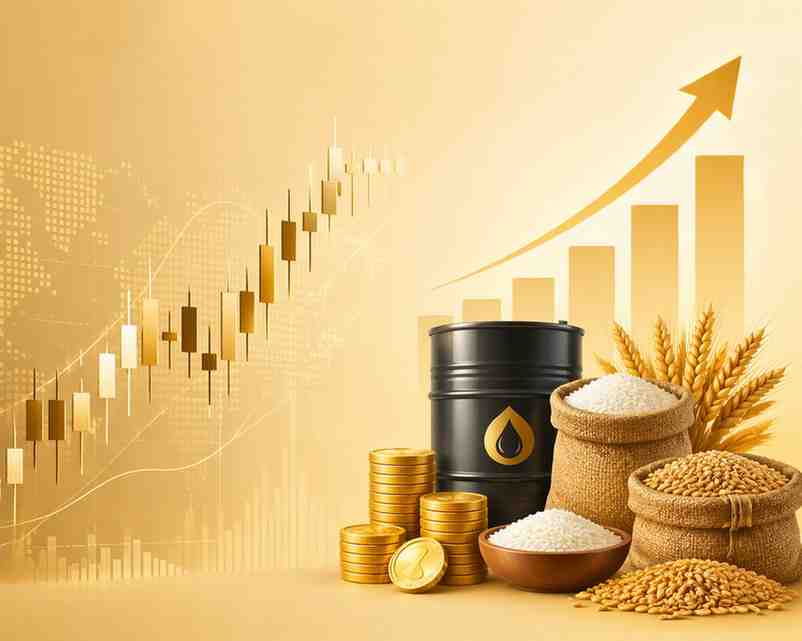 Impact of Volatility on Quoted Prices in Commodity Markets