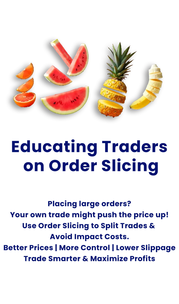 Education Traders on order slicing