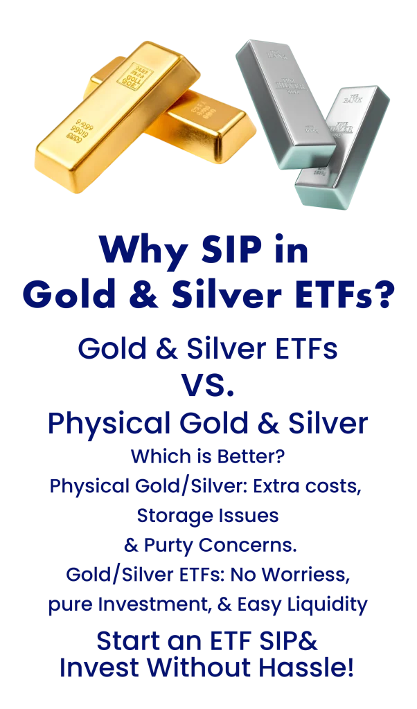 why sip in gold & silver ETFs?